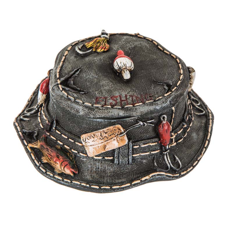 Fishing Hat Jewelry Box Fishing Gift Ideas