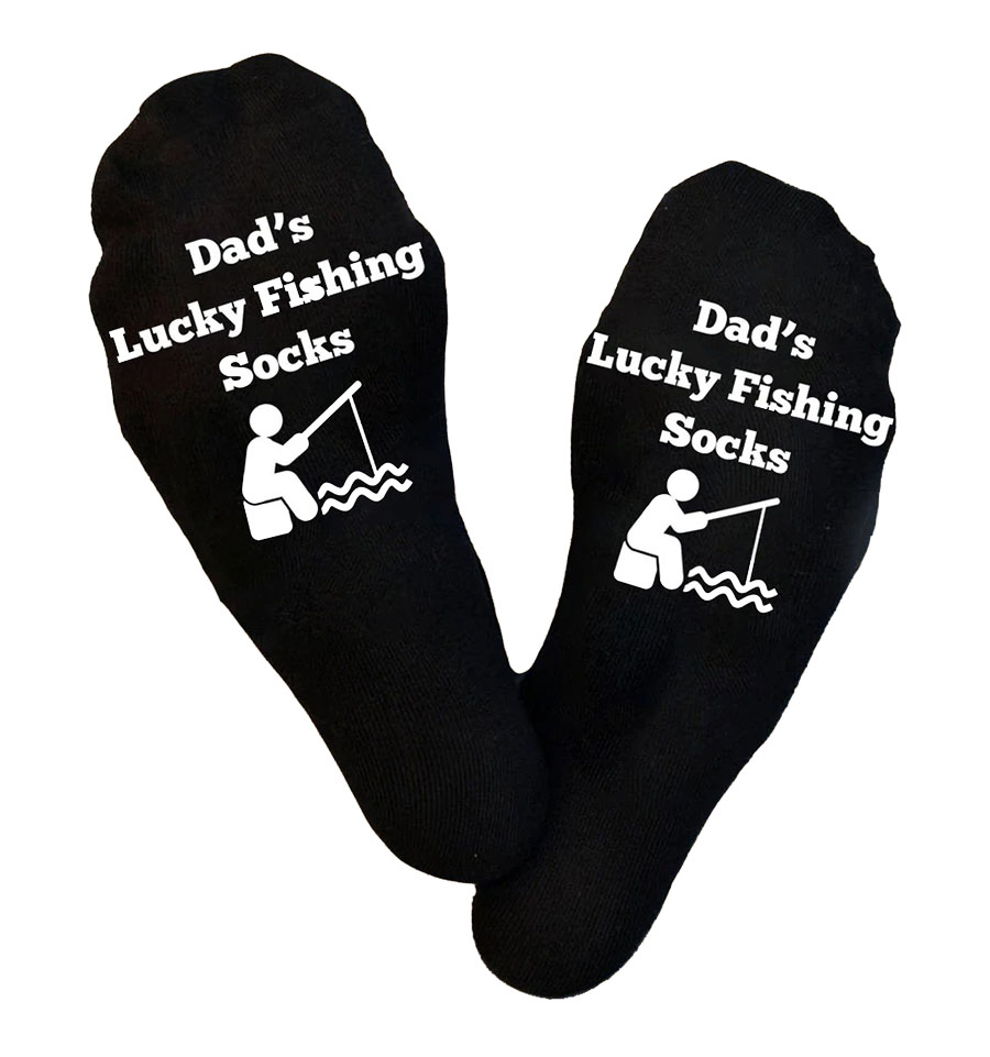 Personalised Lucky Fishing Socks