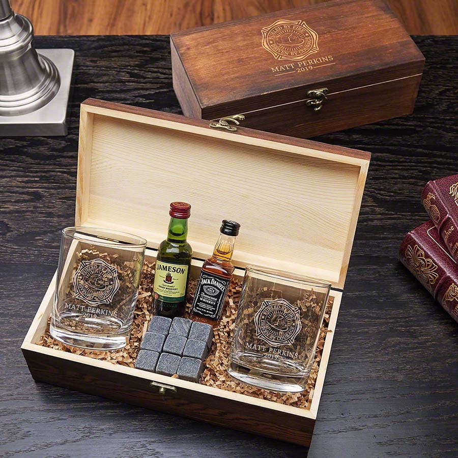 Whiskey Gift Set – Firefighter Gift Ideas For Him
