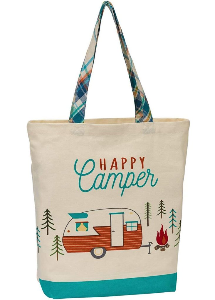 Camping Design Tote Bag