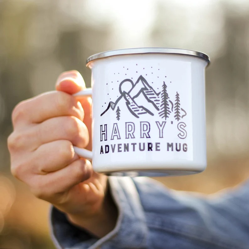 Personalized Camping Mug Camping Themed Gifts