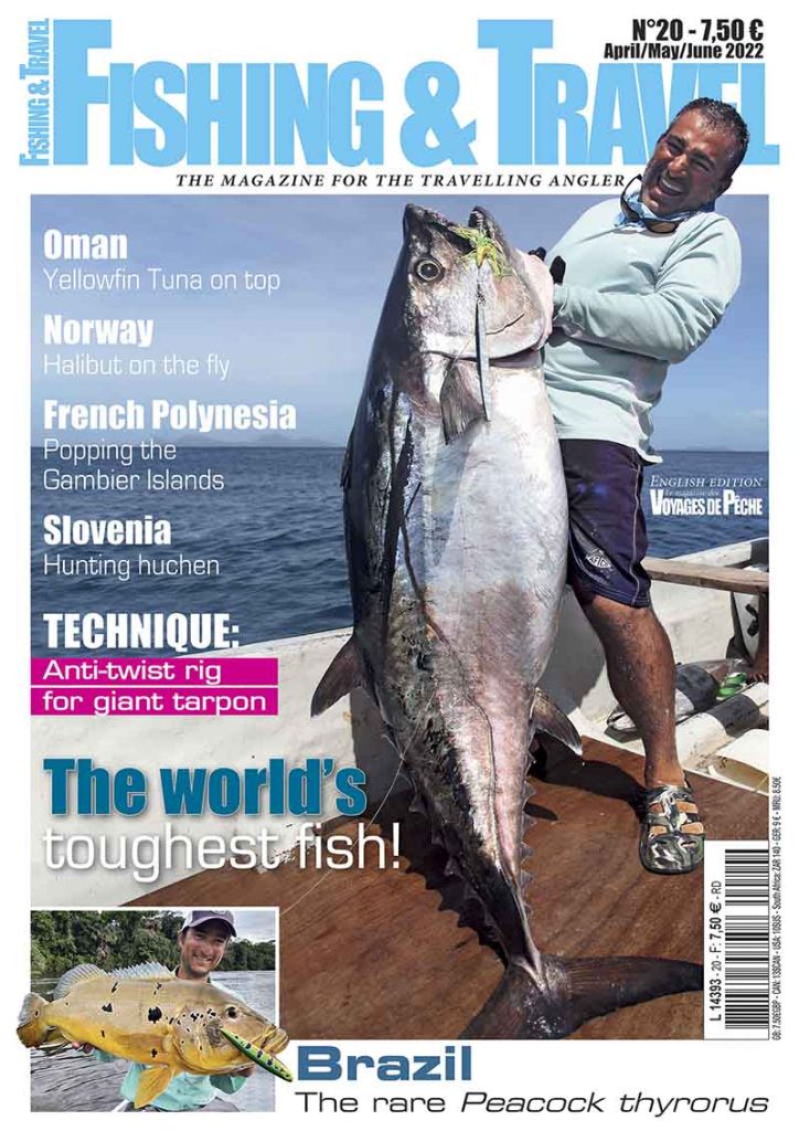 fishing book or magazine